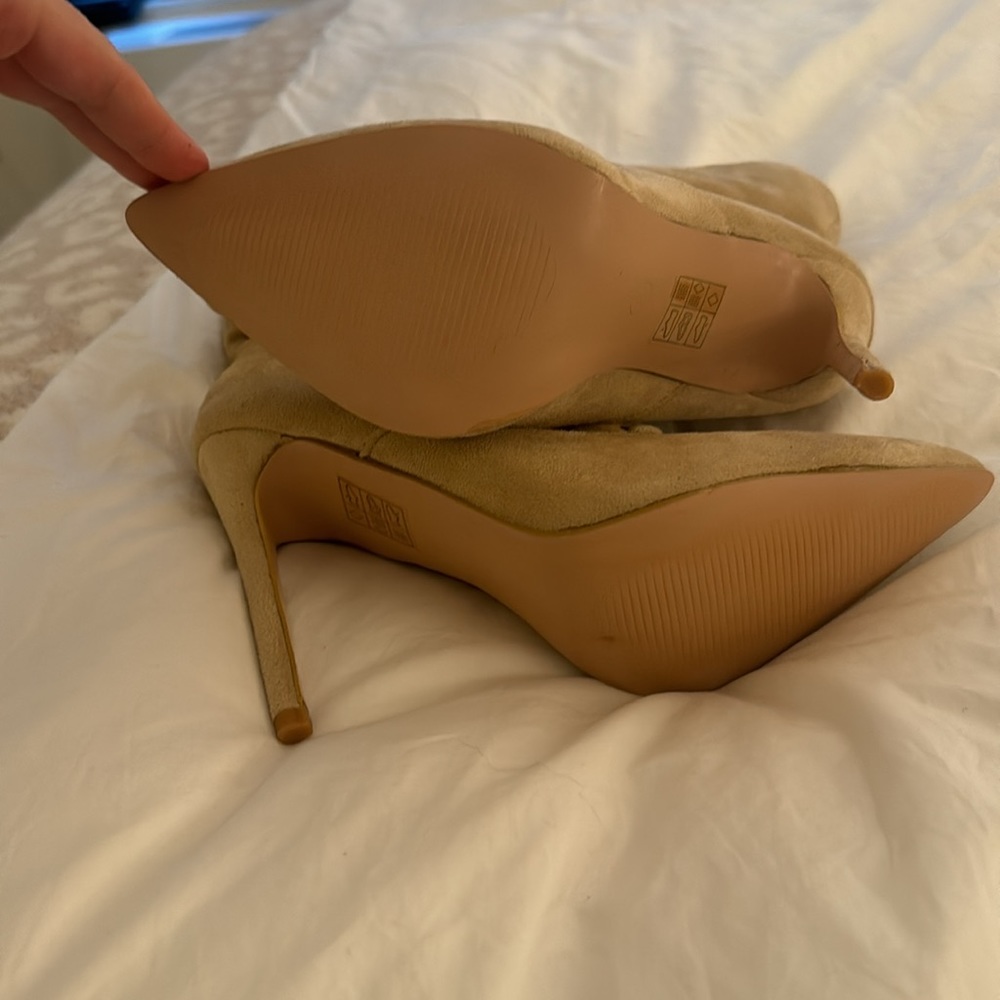 ALDO Suede tie boots - Picture 2 of 5